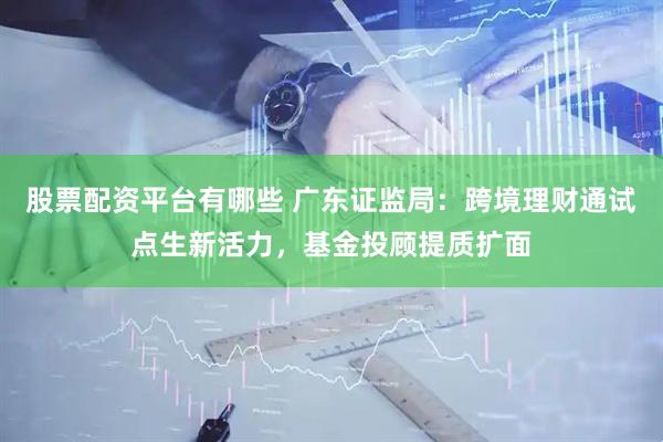 股票配资平台有哪些 广东证监局：跨境理财通试点生新活力，基金投顾提质扩面